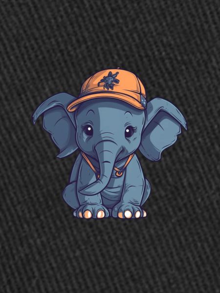 Elephant with cap