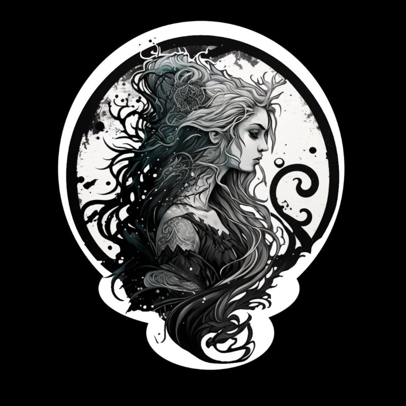 Gothic Wassermann Frau