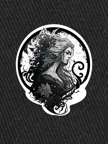Buste femme tatoué