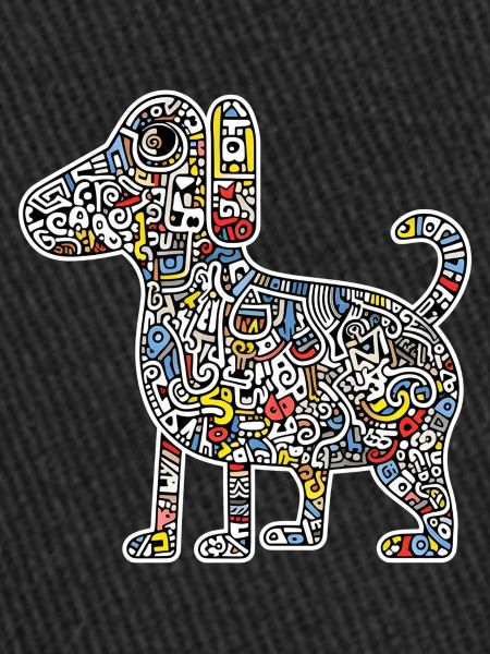 Dog Art Pattern