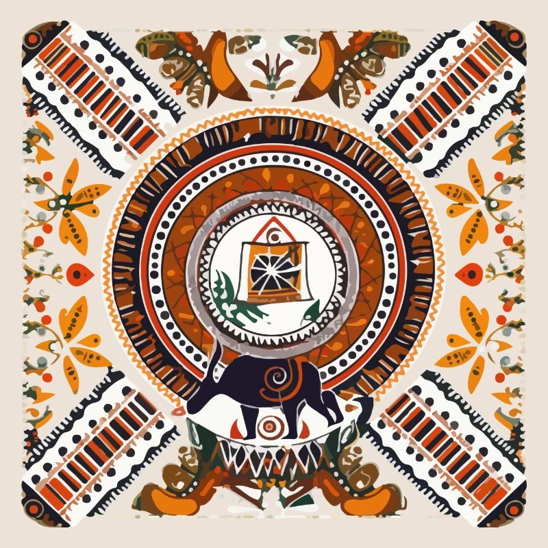 Afrikanische Folklore