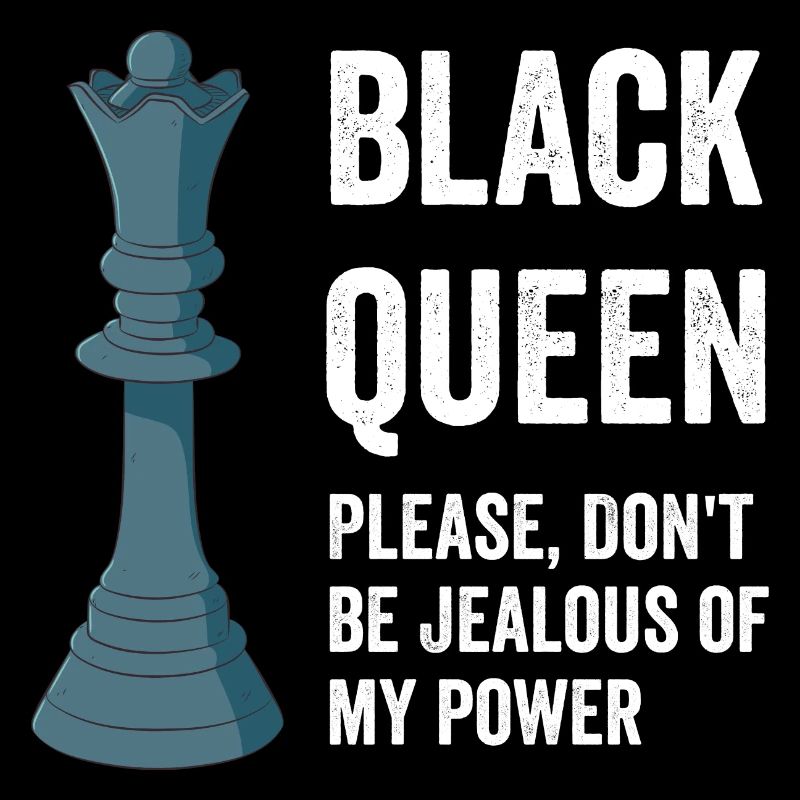 Chess Queen Black History Month Afroamerik