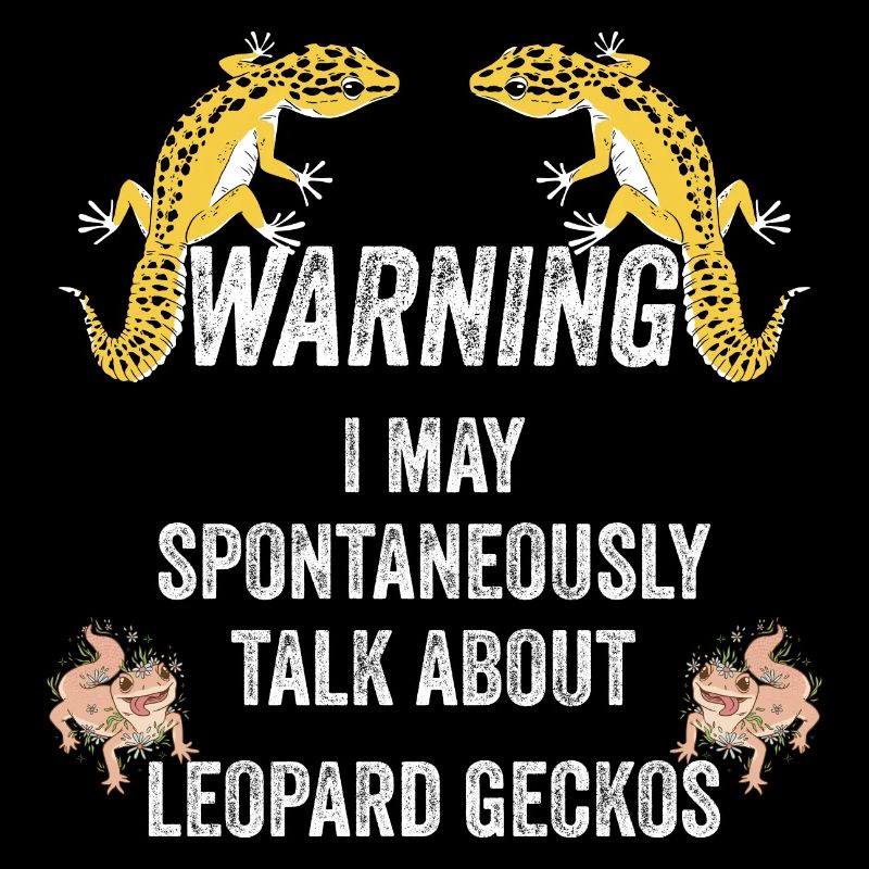 Avertissement peut spontanément parler de gecko léopard