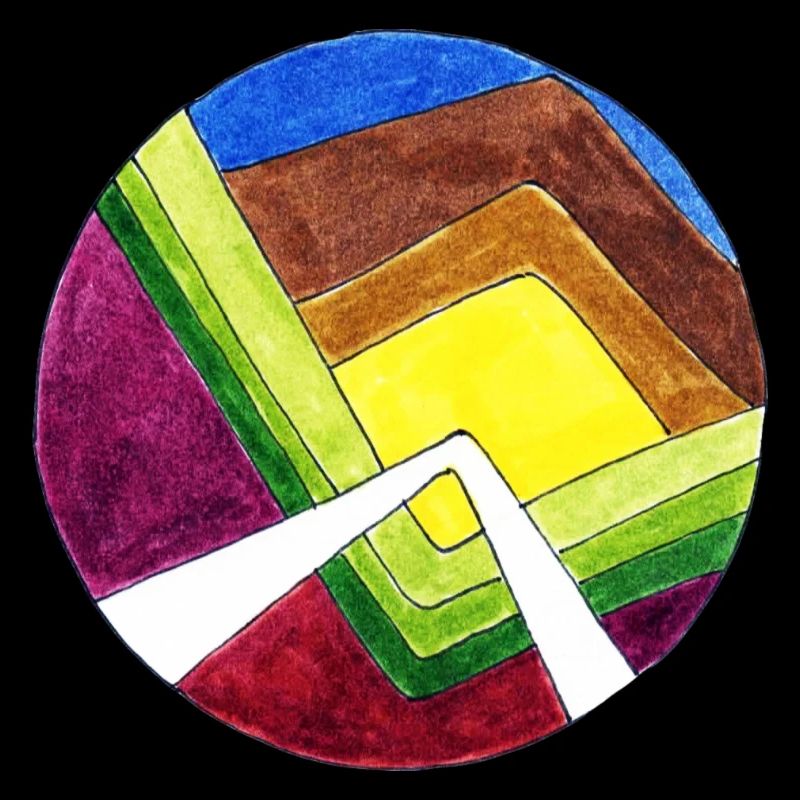 Cosmogram "GLOBALCHANGE" by Gudrun Kargl