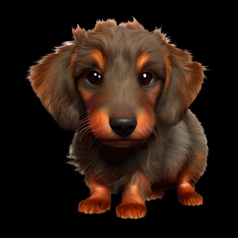 Teckel Chien Propriétaire Chiens Teckel Chiot