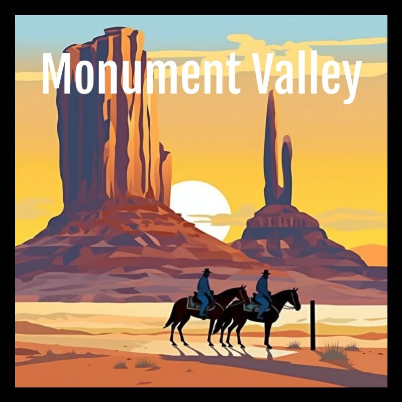 Monument Valley - Sunset