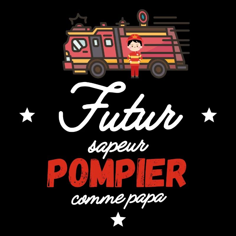 Futur sapeur pompier comme papa