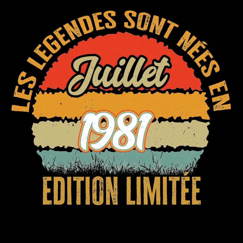 Légendes sont née en juillet 1981 édition limitée