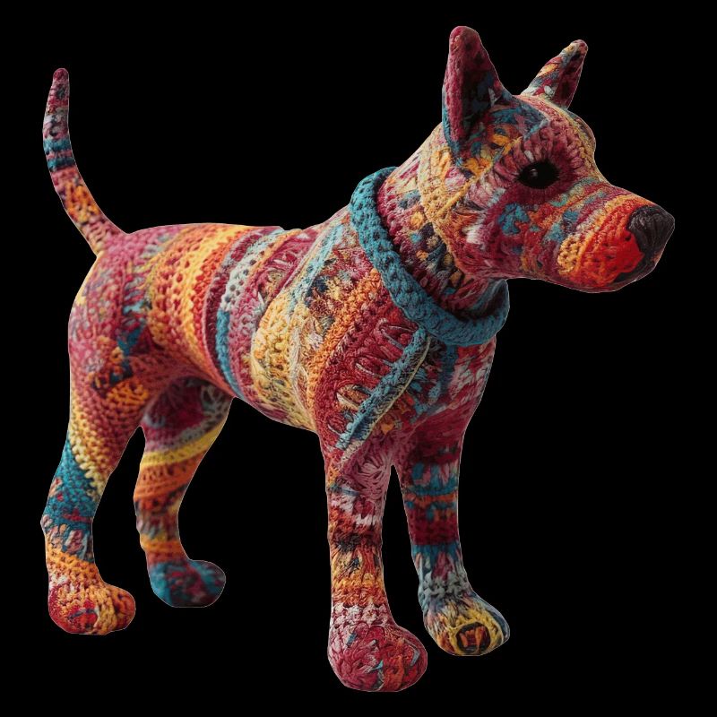 Connu comme un chien coloré est un dicton