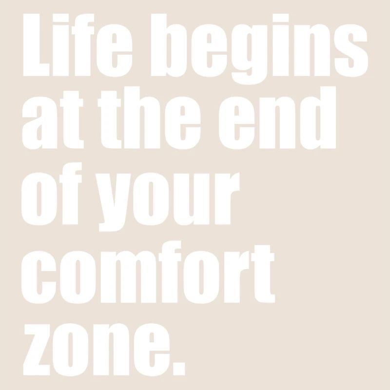 Das Leben beginnt Zitat