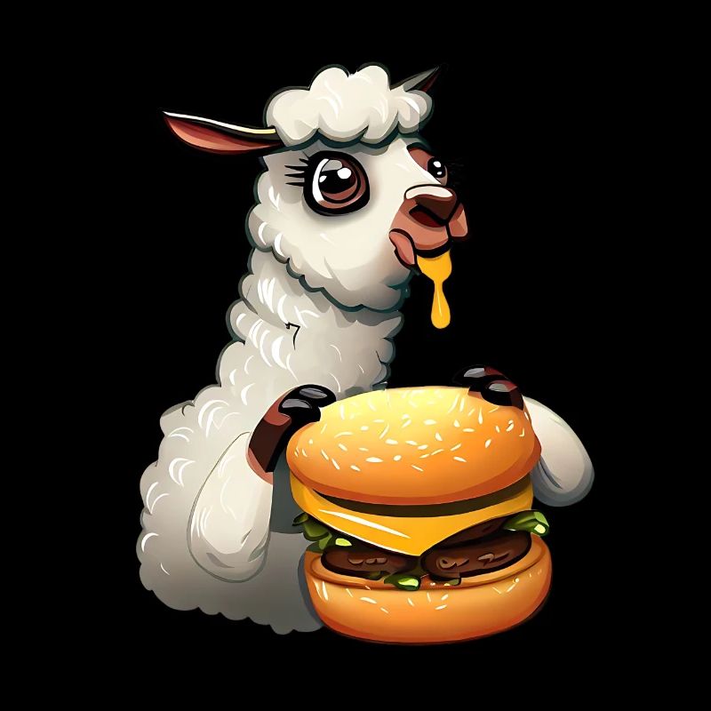 Lama Cheeseburger