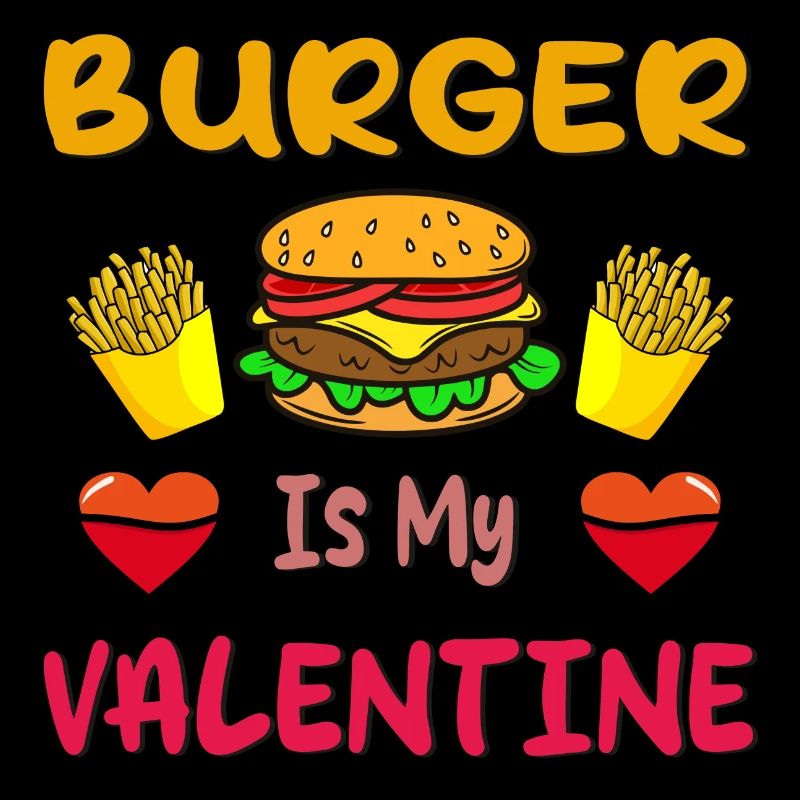 Le burger est ma Saint-Valentin