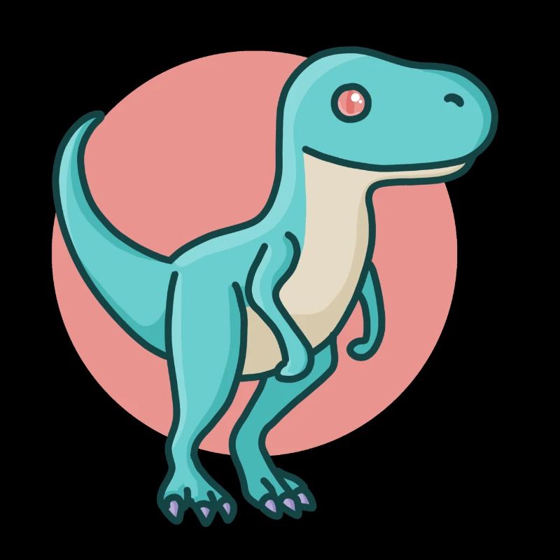 hugadino velocirap red, dino, cute dinosaur