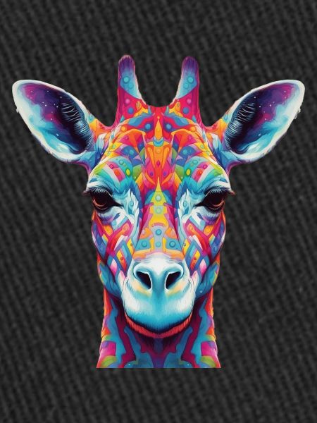Psychedelische Giraffe