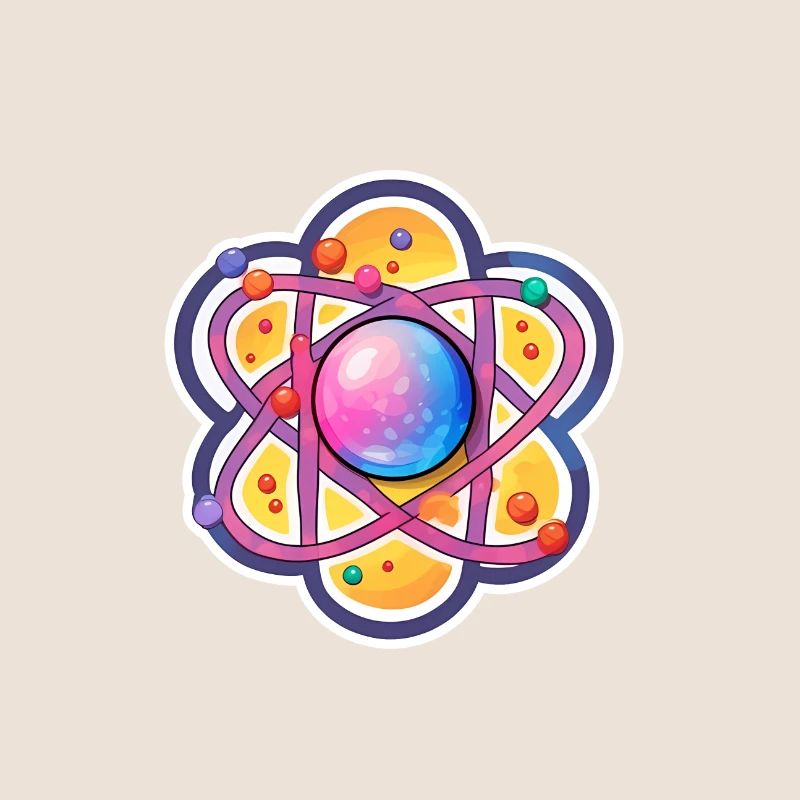 Physique atomique Nerd Modèle atomique