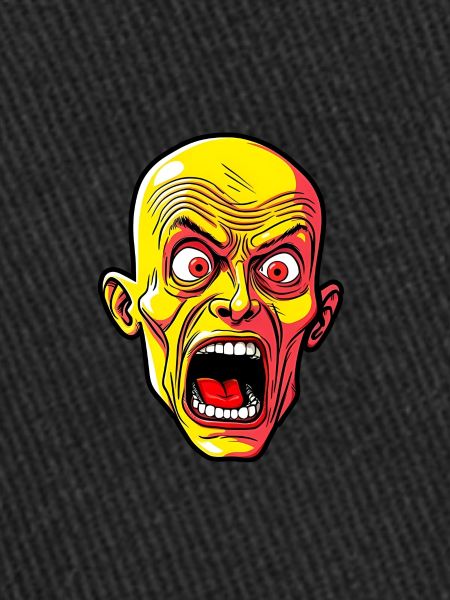 Homme d’Halloween effrayant