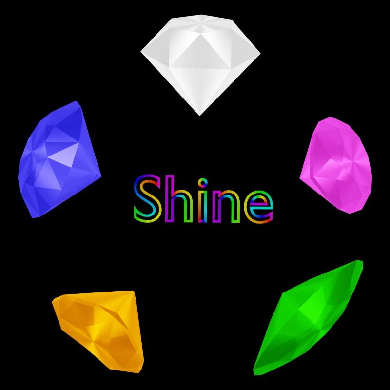 Cercle de pierre précieuse, Shine