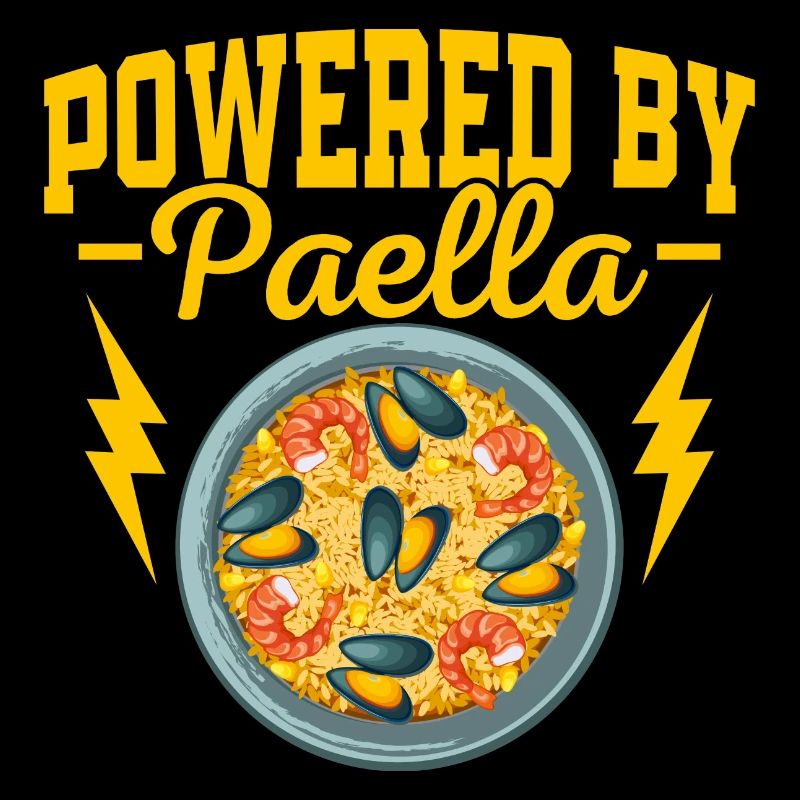 Powered By Paella Espana Plat de riz Nourriture