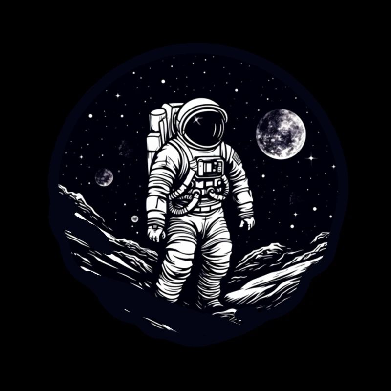 Astronaut Moon
