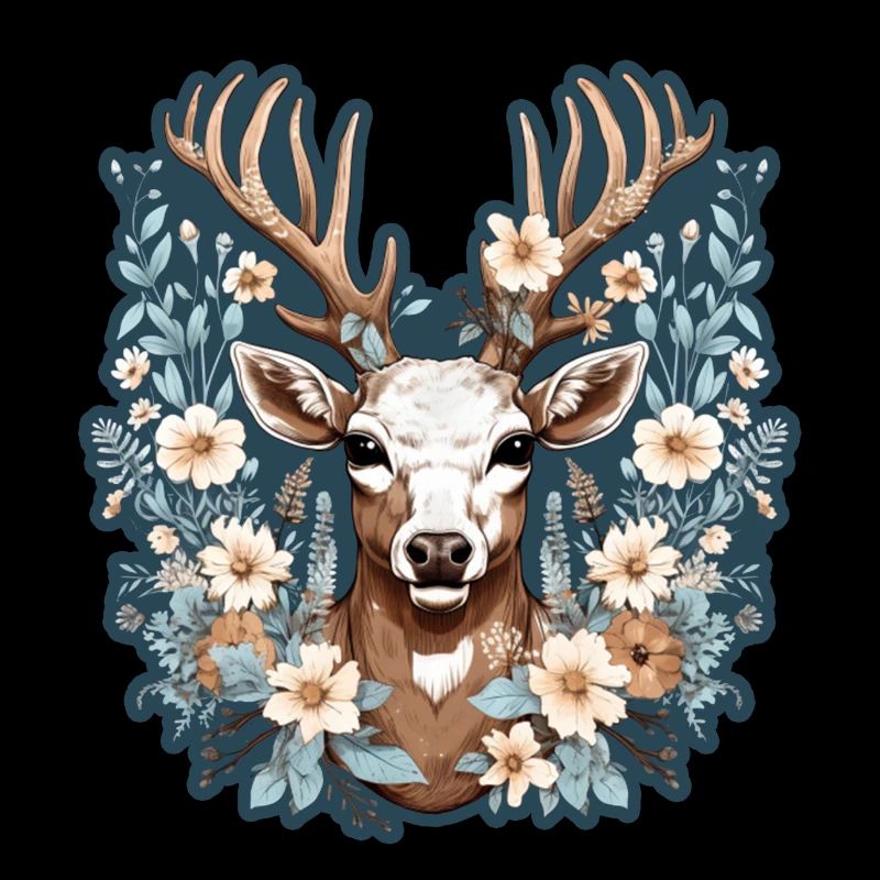 Hirsch Blumen