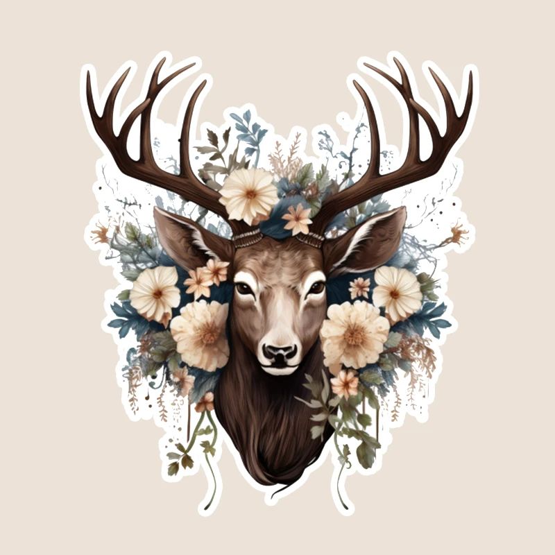 Hirsch Blumen