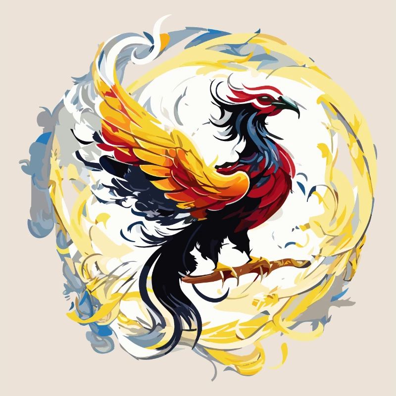 Flammender Phönix (Sammlung von Kunstwerken)