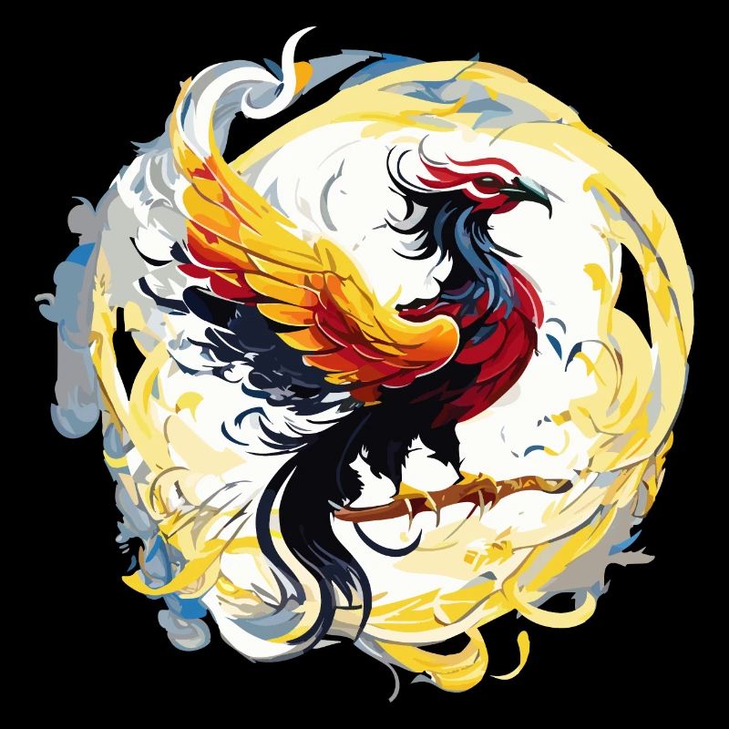 Blazing Phoenix (Collection d’œuvres d’art)