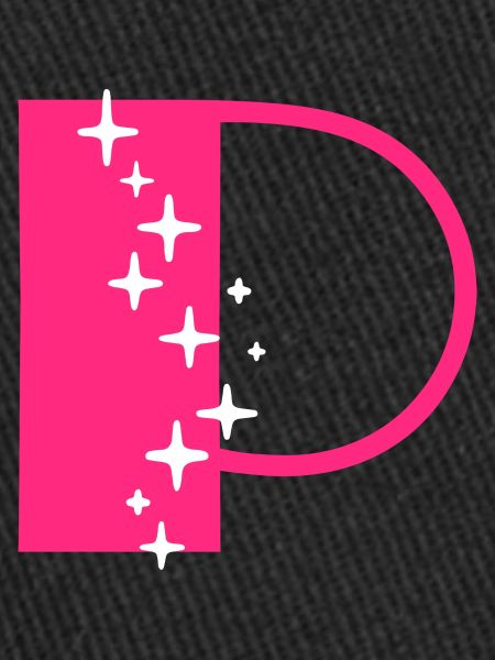 Letter P Glitter