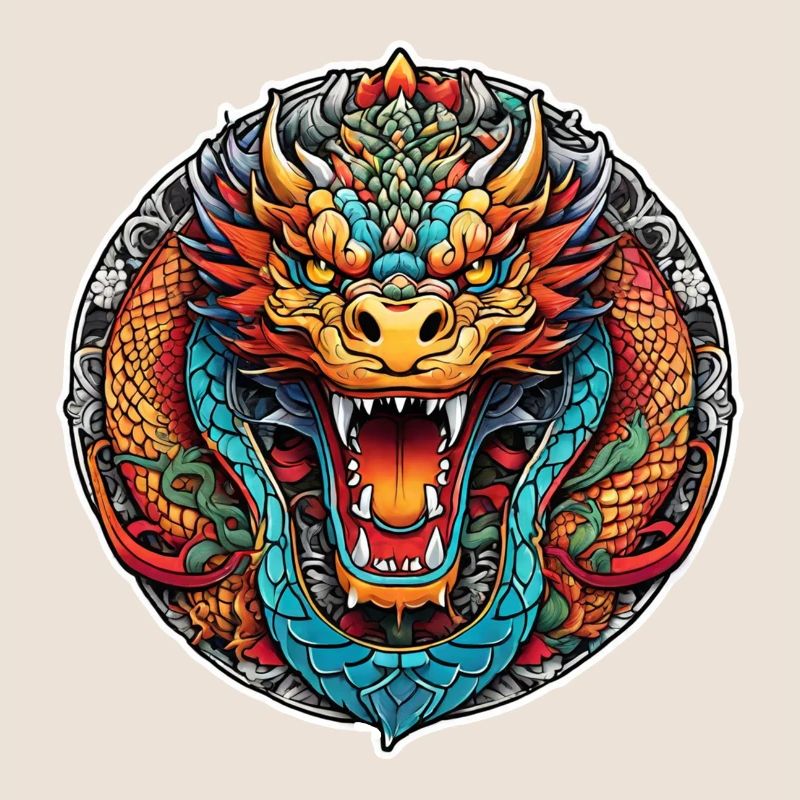 Asiatischer Drache - Japan - Chinesisch