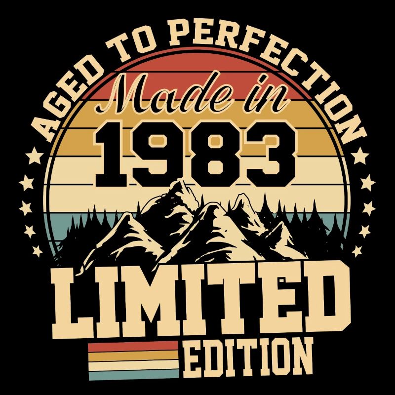 Fabriqué en 1983 - Agée avec perfection
