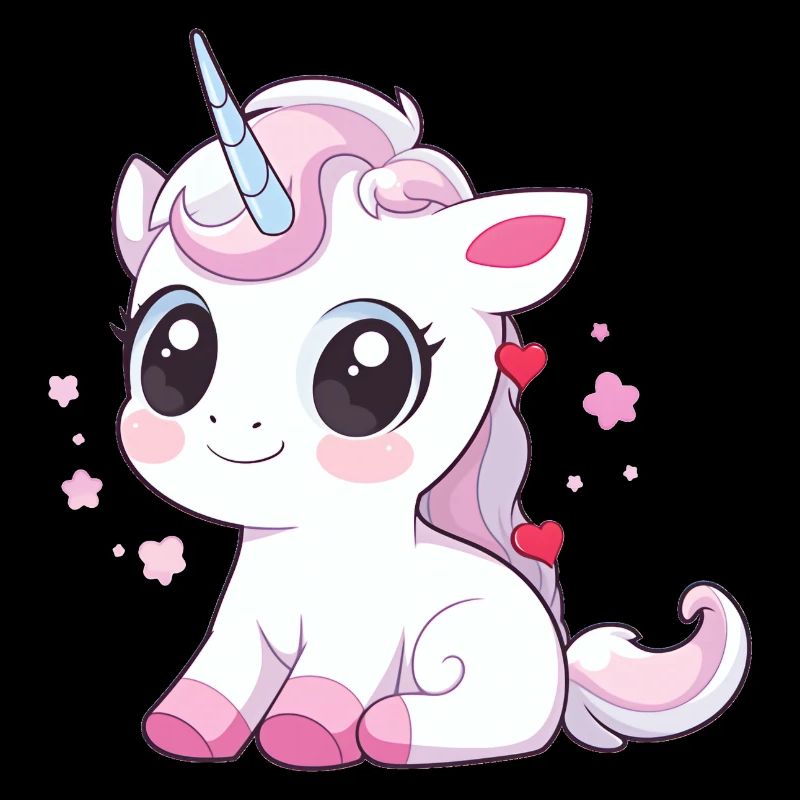 Licorne mignonne
