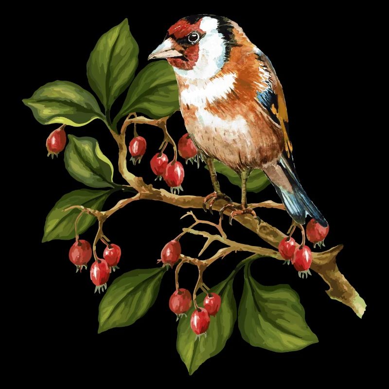 Oiseau coloré