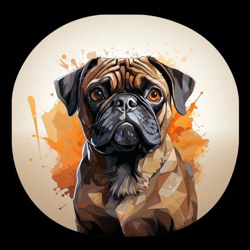 Pug Portrait