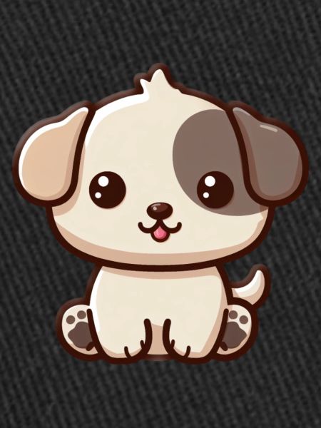 petit chien mignon