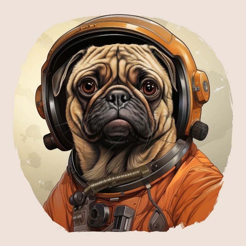 Pug Austronaut