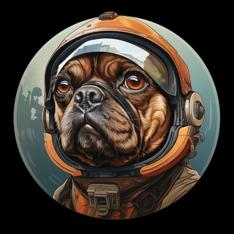Pug Austronaut