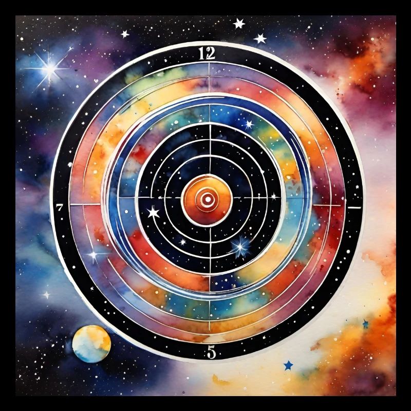 Jeu de fléchettes Milky Way