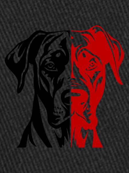 Great Dane Dog Head