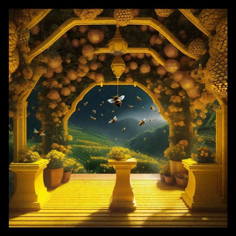 À l’intérieur de la ruche