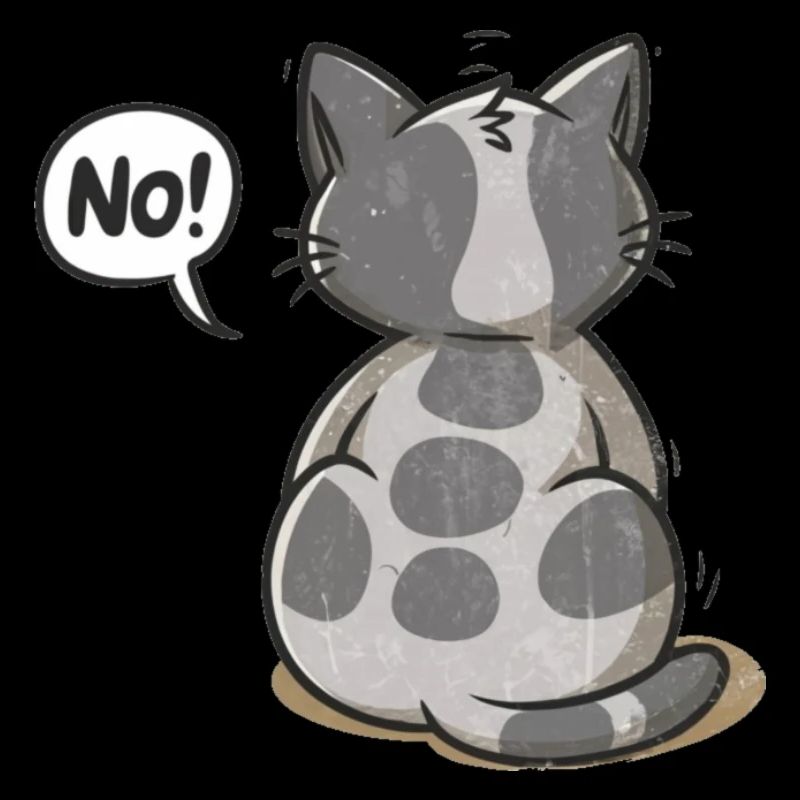 Non! Chat