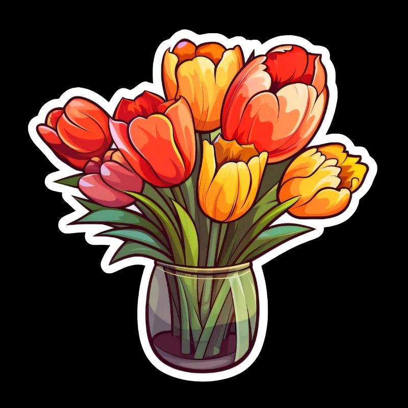 Bouquet de tulipes