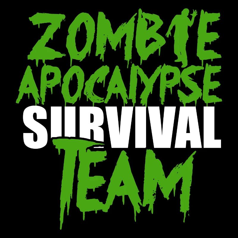 Préparation d’urgence de l’équipe de survie Zombie Apocalypse