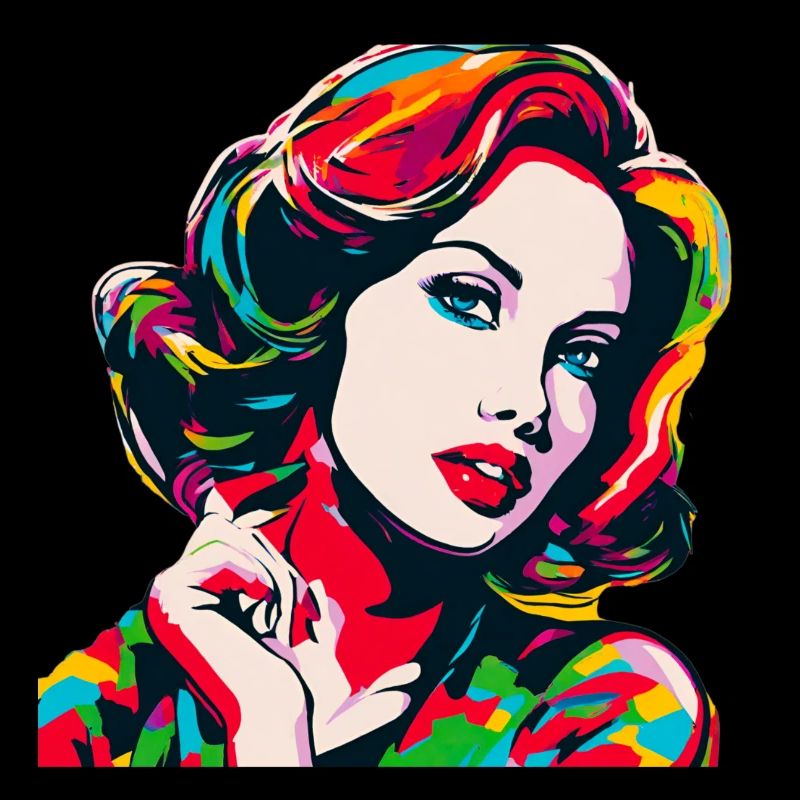 Pop Art Style Women