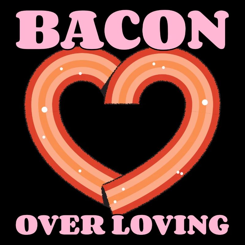 Valentinstag bacon Desgin