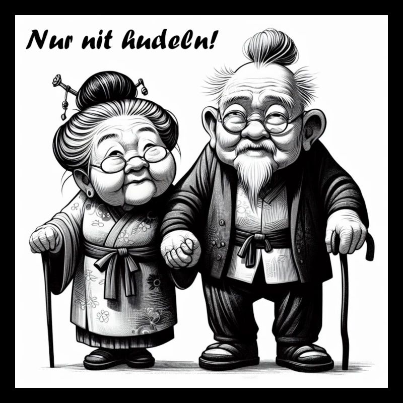Nur nit hudeln!
