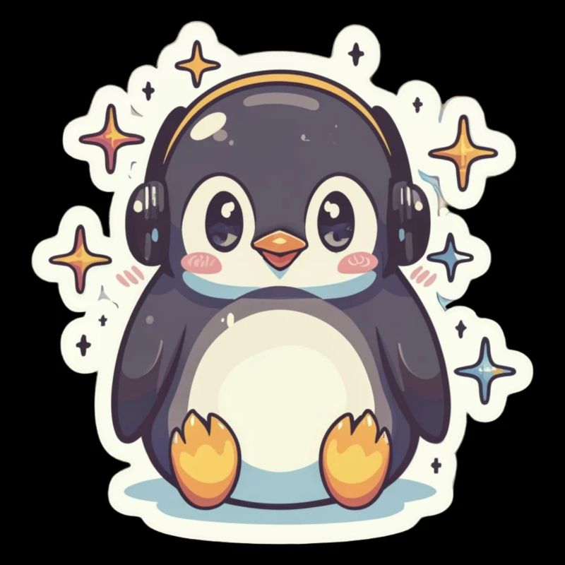Amoureux des pingouins