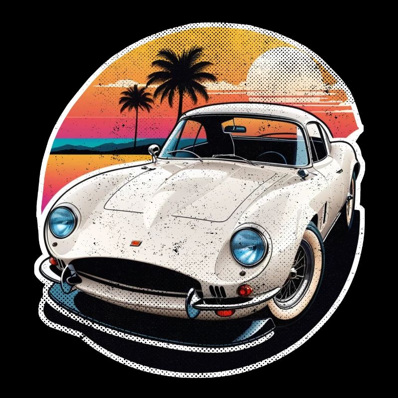 Oldtimer Sonnenuntergang