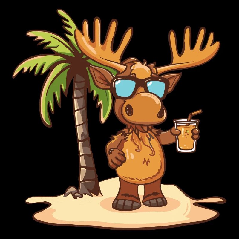 Vacances d’été à la plage à l’orignal