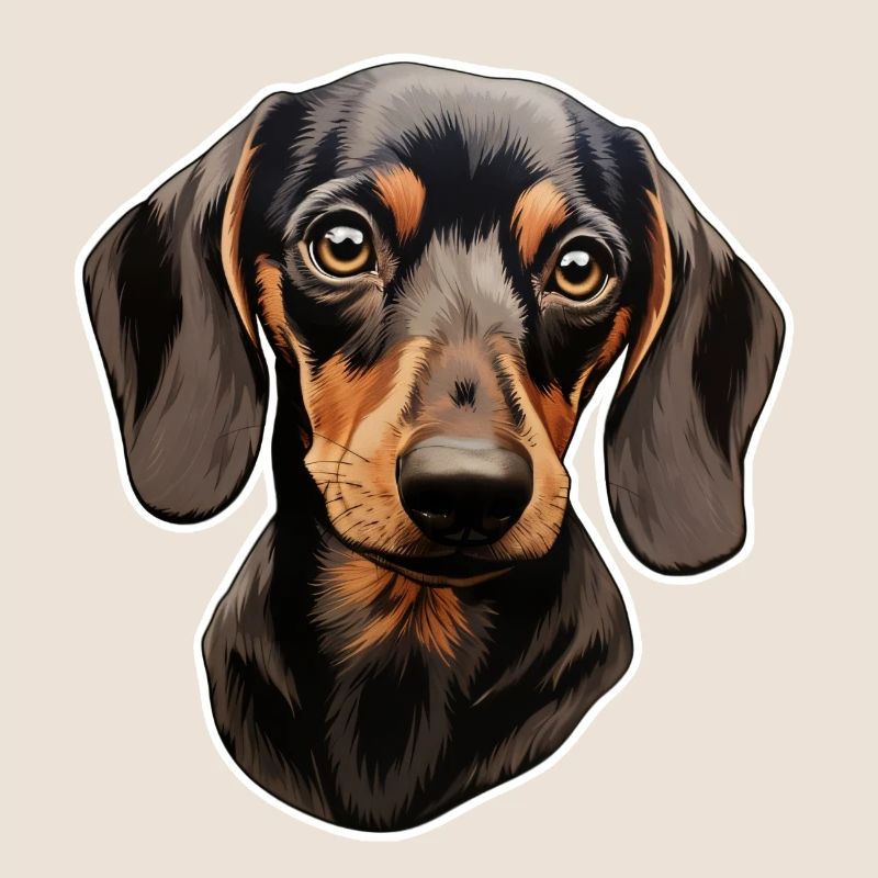 Dackel oder Dachshund