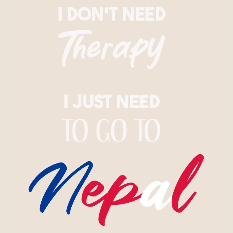 Nepal lustige Geschenkidee witziger Spruch
